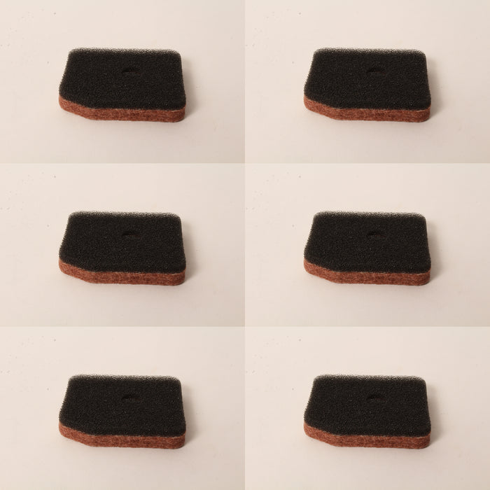 6 PK Felt Pad Air Filter Fits Stihl 4237-120-1800 HS81 HS82 HS86 HS87