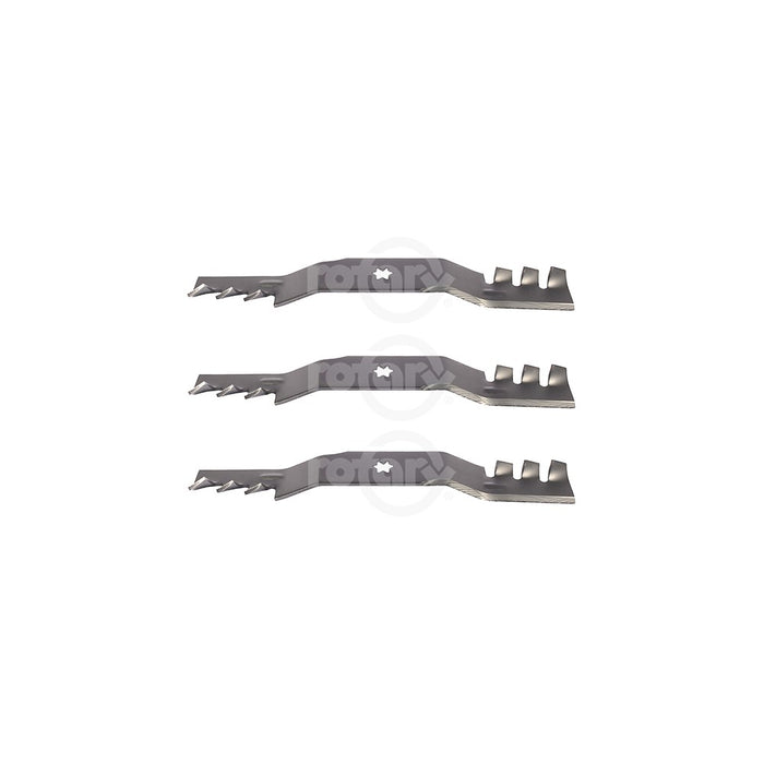 3 Pack Blades Fits Cub Cadet 742-04053 742-04053A 942-04053-X 942-04053A