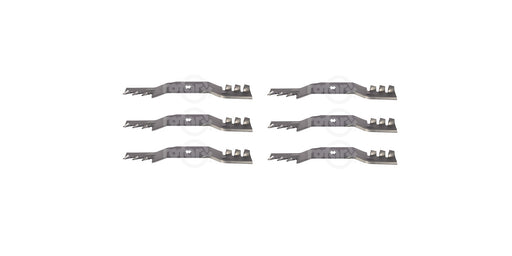 6 Pack Blades Fits MTD 942-04053-X 942-04053A 942-04053B 942-04053C