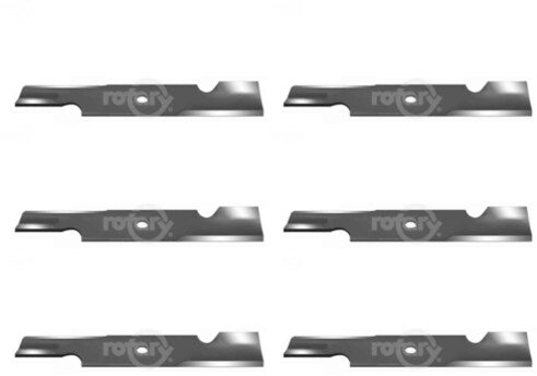 6 PK Notched Lift Mower Blade Fits Ferris 5061827 IS500Z 44"