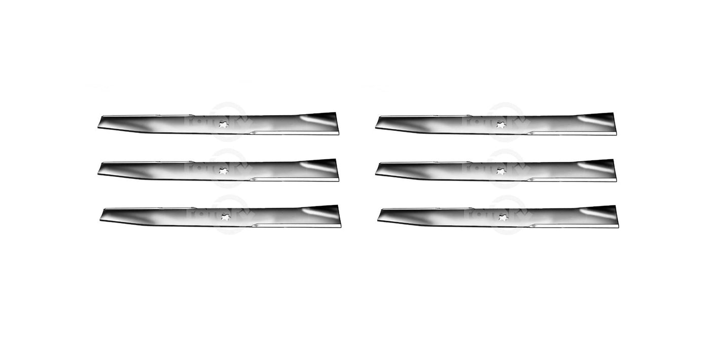 6 Pack Blades Fits AYP Roper Sears 403107 532403107