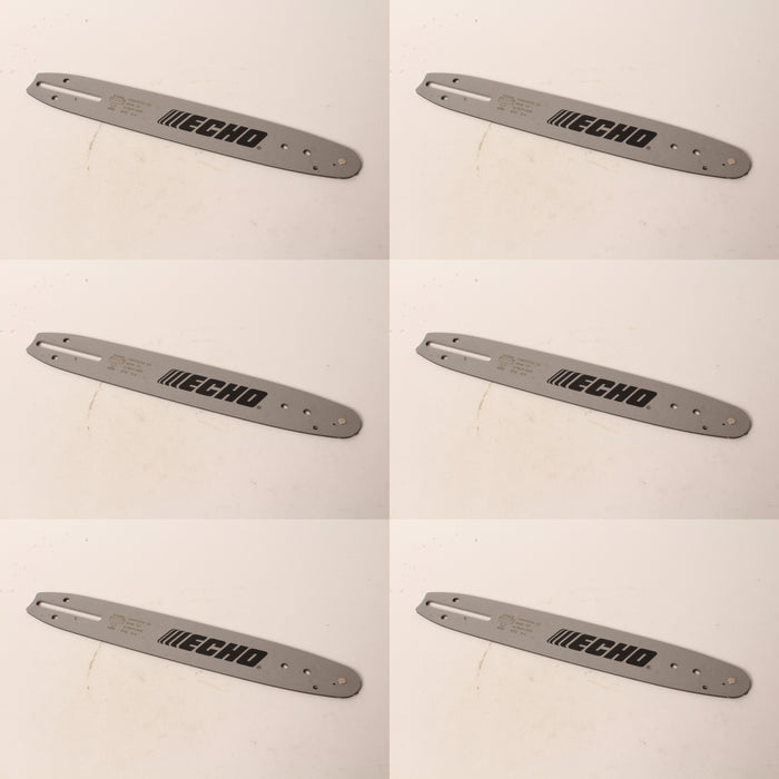 6 Echo 12A0CD3745C 12" .050" 3/8" Low-Pro Guide Bar CS3000 CS346 CS271T CS2511T
