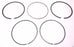 Genuine Kawasaki 13008-6025 Piston Ring Set Fits FD620D FD661D OEM