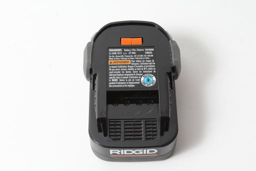 Ridgid 130183040 18V 1.5Ah Lithium Ion Battery w Fuel Gauge R86006 R86008 R8641