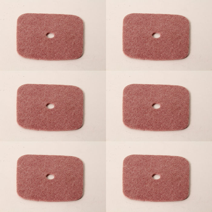 6 PK Genuine Echo 13031004560 Felt Air Filter Fits Little Wonder 21.2 CC OEM