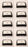 10 PK Echo 13031039132 Air Filter CS300 CS301 CS305 CS306 CS340 CS341 CS345 OEM