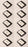 10 PK Echo 13031039132 Air Filter CS300 CS301 CS305 CS306 CS340 CS341 CS345 OEM