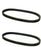 2 PK Rotary 13047 Torque Converter Belt Fits Comet 203581A 3/4" x 30-1/4"