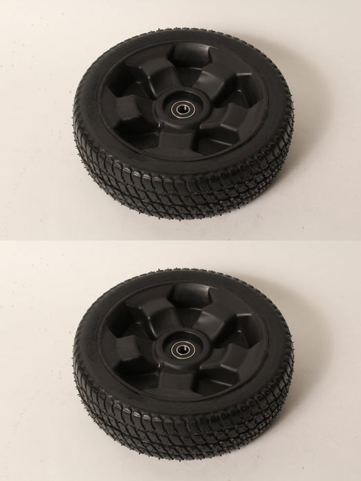 2 PK Genuine Toro 131-4597 10" Wheel ASM W/Gear 222000 22205TE OEM