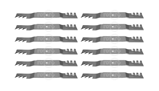 12 Pack Mower Blade For Toro 106-2247-03 106-8744-03 110-1857-03 110-6568-03