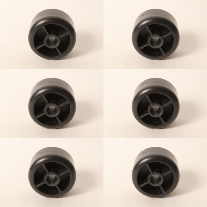 6 PK Deck Roller Fits Grasshopper 426122 52" 61" 72" 3" OD 5/8" ID 2" Width