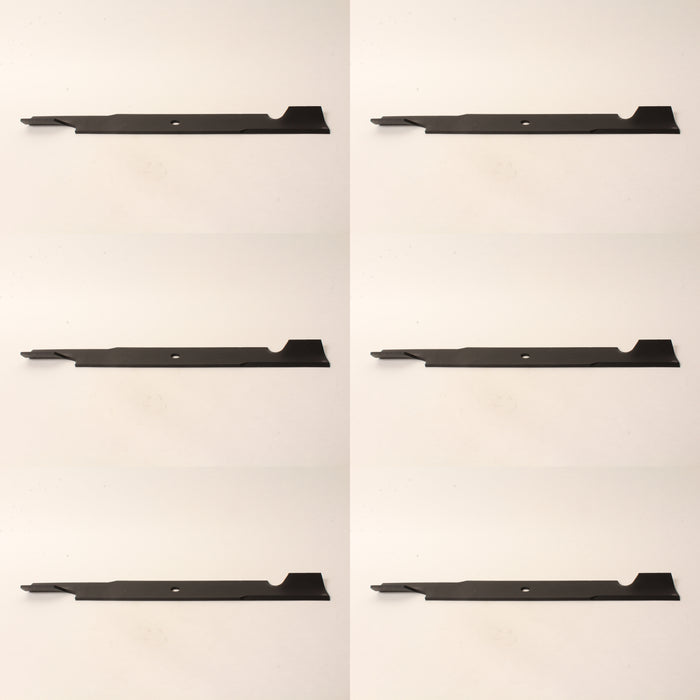 6 PK OEM Toro 133-2127 20.5" Hi Flow Blade 60" Z-Master 2000 Series Titan HD