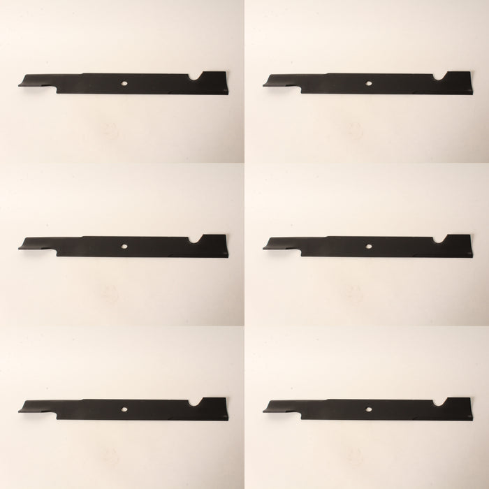 6 PK OEM Toro 133-2127 20.5" Hi Flow Blade 60" Z-Master 2000 Series Titan HD