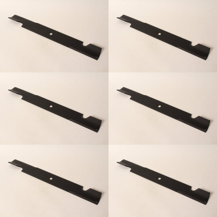 6 PK OEM Toro 133-2127 20.5" Hi Flow Blade 60" Z-Master 2000 Series Titan HD