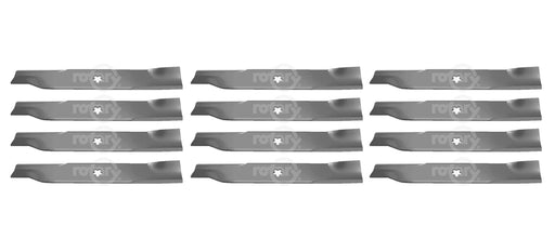 12 Pack Lawn Mower Blades Fits Husqvarna 574870801