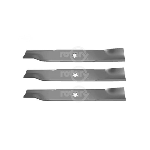 3 Pack Lawn Mower Blades Fits Husqvarna 574870801