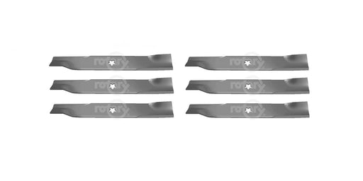 6 Pack Lawn Mower Blades Fits Husqvarna 574870801