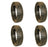 4 PK 9" Tire Skin Fits Honda 42861-VB5-802 HRC216K1 Old Style