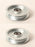 2 PK 4-1/4" Flat Idler Pulley Fits Dixie Chopper 200239 LT Series 1/2" ID
