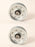 2 PK 4-1/4" Flat Idler Pulley Fits Dixie Chopper 200239 LT Series 1/2" ID