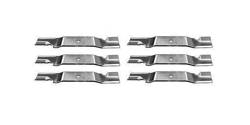 6 Pack Notched Lift Lawn Mower Blades Fits Grasshopper 320239
