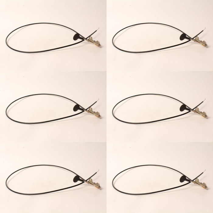 6 PK Choke Control Cable Fits Exmark 109-8167 51-3/4"