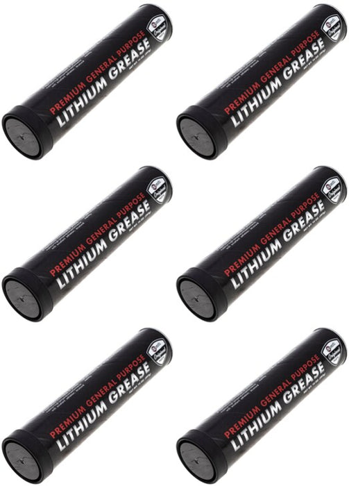 6 PK Genuine Exmark 135-0642 14 oz Premium Lithium Grease