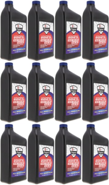 12 PK Genuine Exmark 135-2566 10W-30 Full Synthetic Engine Oil Quart Bottle