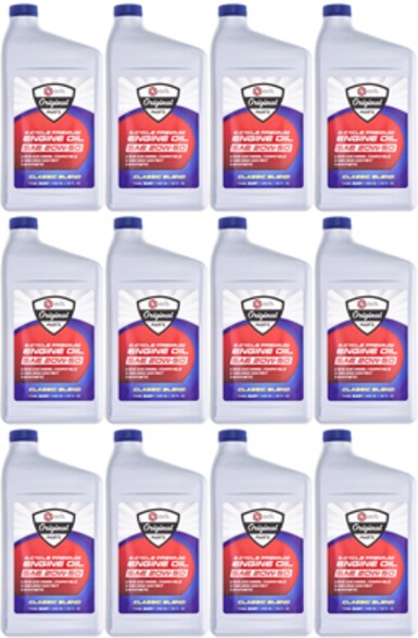 12 PK Genuine Exmark 135-3949 20W-50 Full Synthetic Engine Oil Quart 32oz Toro