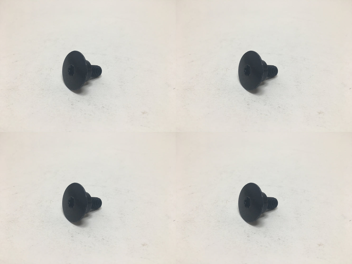 4 PK Genuine Toro 136-7182 Oval Countersunk Screw Fits Select Snow Blowers