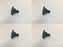 4 PK Genuine Toro 136-7182 Oval Countersunk Screw Fits Select Snow Blowers