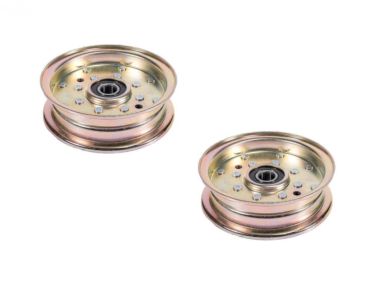 2 Pack Flat Idler Pulley Fits Exmark Toro 126-9197 99-8912 5-3/4" OD 11/16" ID