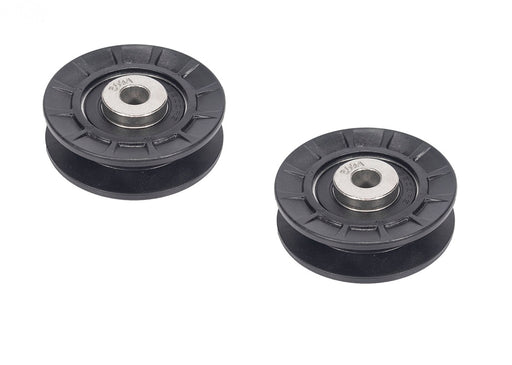 2 Pack V Idler Pulley Fits Stiga 1134-3459-01 GGP Park Royal President Comfort