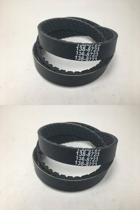 2 Genuine Toro 138-8723 Poly Auger V-Belts 38752 38753 38754 38755 38756 38757