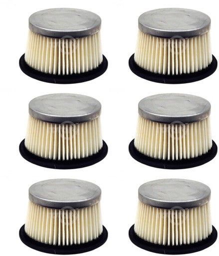 6 PK Air Filter Fits Tecumseh 30727 Cub Cadet 488619-R1 JD AM30900