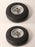 2 PK Pneumatic Caster Wheel Fits Hustler 605113 11x4.00x5 Smooth Tread 3/4" ID