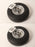 2 PK Pneumatic Caster Wheel Fits Hustler 605113 11x4.00x5 Smooth Tread 3/4" ID