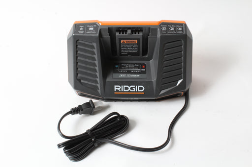 Ridgid 140320002 Single Port Li-Ion Ni-CD 18V Slide On Battery Charger R840095
