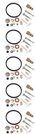 5 PK Carburetor Overhaul Repair Kit Fits Tecumseh 31840