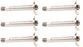 6 PK Spindle Shaft Fits John Deere M134385 For TCA13807 Sindle ASM