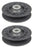 2 PK V-Belt Idler Pulley For John Deere AM115460 X300 X305R X350R EZ Trak LX GT