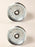 2 PK Flat Idler Pulley Fits John Deere AM135526 X300 Series 5-1/4" OD 0.669" ID