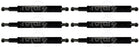 6 PK Self Centering Steering Damper For Hustler 795351 RD Super Z 60 71 EX