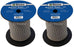 2 PK Stens 146-027 Solid Braid Starter Rope 100' Spool Size 4 Dia 1/8"