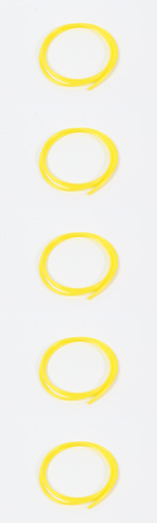 5 Pack Tygon Fuel Line .080 ID x .140 OD Yellow 3' Package Roll