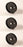 3 PK Flat Idler Pulley Fits Hustler 786848 4/4-1/2" OD 0.6250" ID