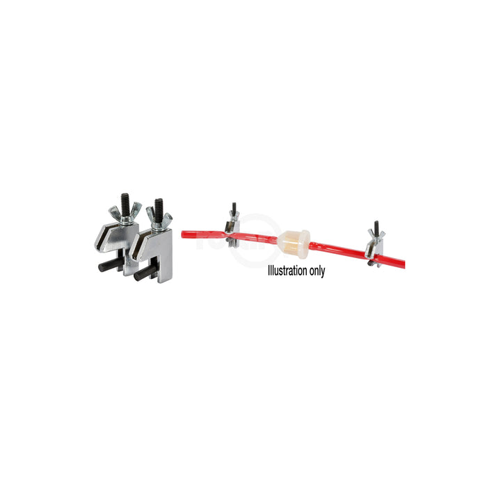 Set of 2 Hose Tubing Pinch Clamp Tools Nickle Plated Fits Helix 390-1520