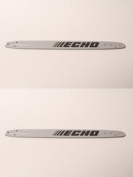 2 PK Echo 14A4CD3752C 14" .043 3/8" Low Pro Microlite Chainsaw Guide Bar OEM