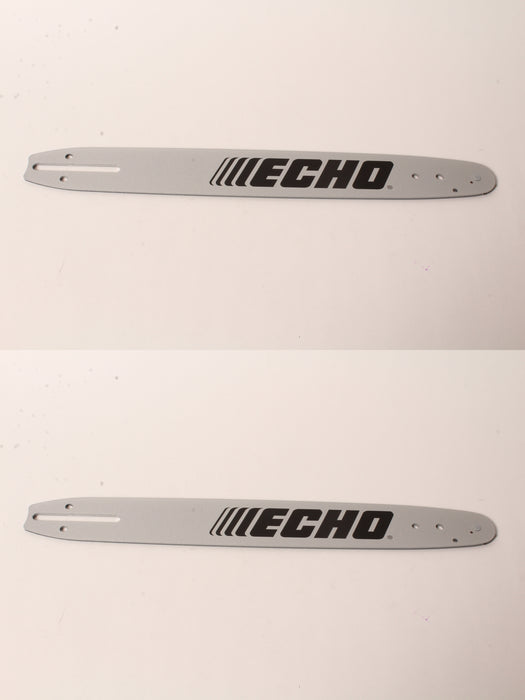 2 PK Echo 14A4CD3752C 14" .043 3/8" Low Pro Microlite Chainsaw Guide Bar OEM