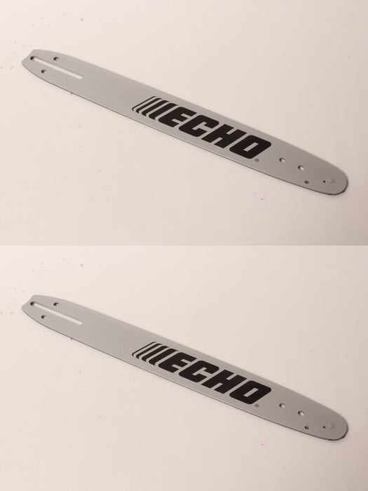 2 PK Echo 14A4CD3752C 14" .043 3/8" Low Pro Microlite Chainsaw Guide Bar OEM